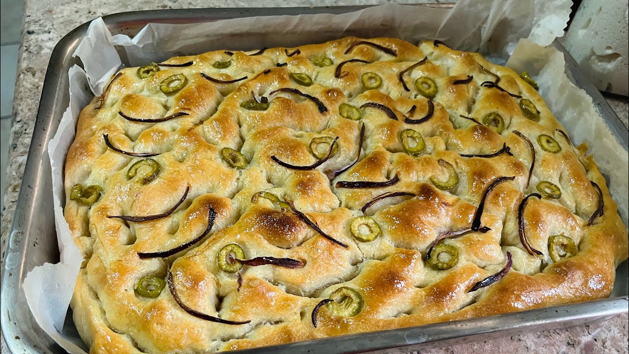 How To Make Focaccia Bread||Delicious and Easy Recipe To Make At Home