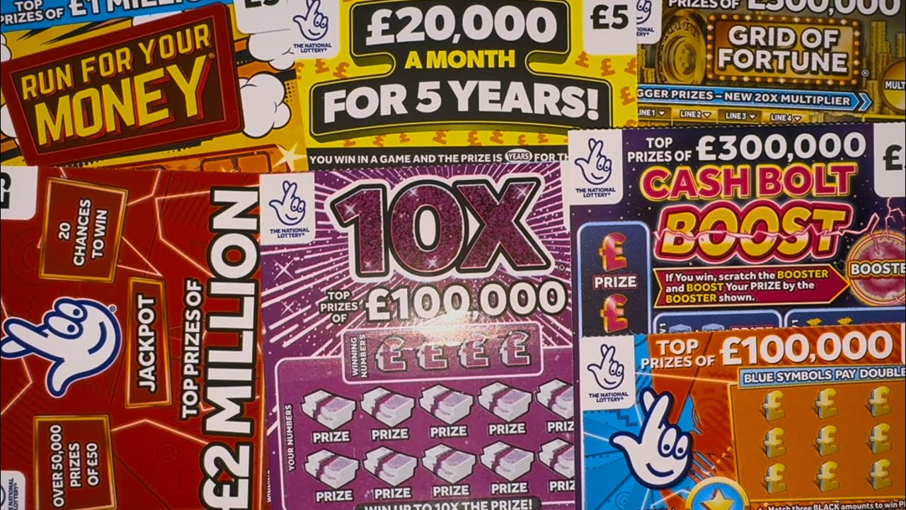 Scratchcards from The National Lottery © (461)