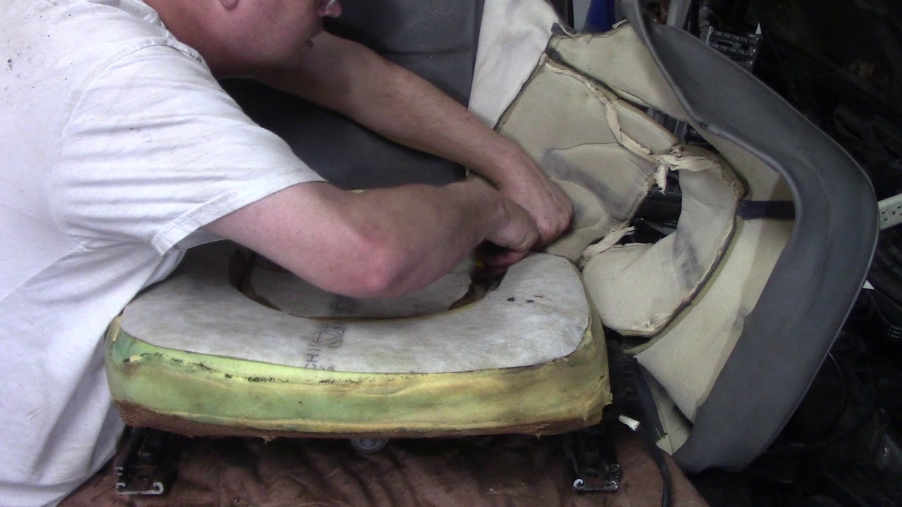 1994 Saab 9000 Project driver seat bottom removal and heater fix