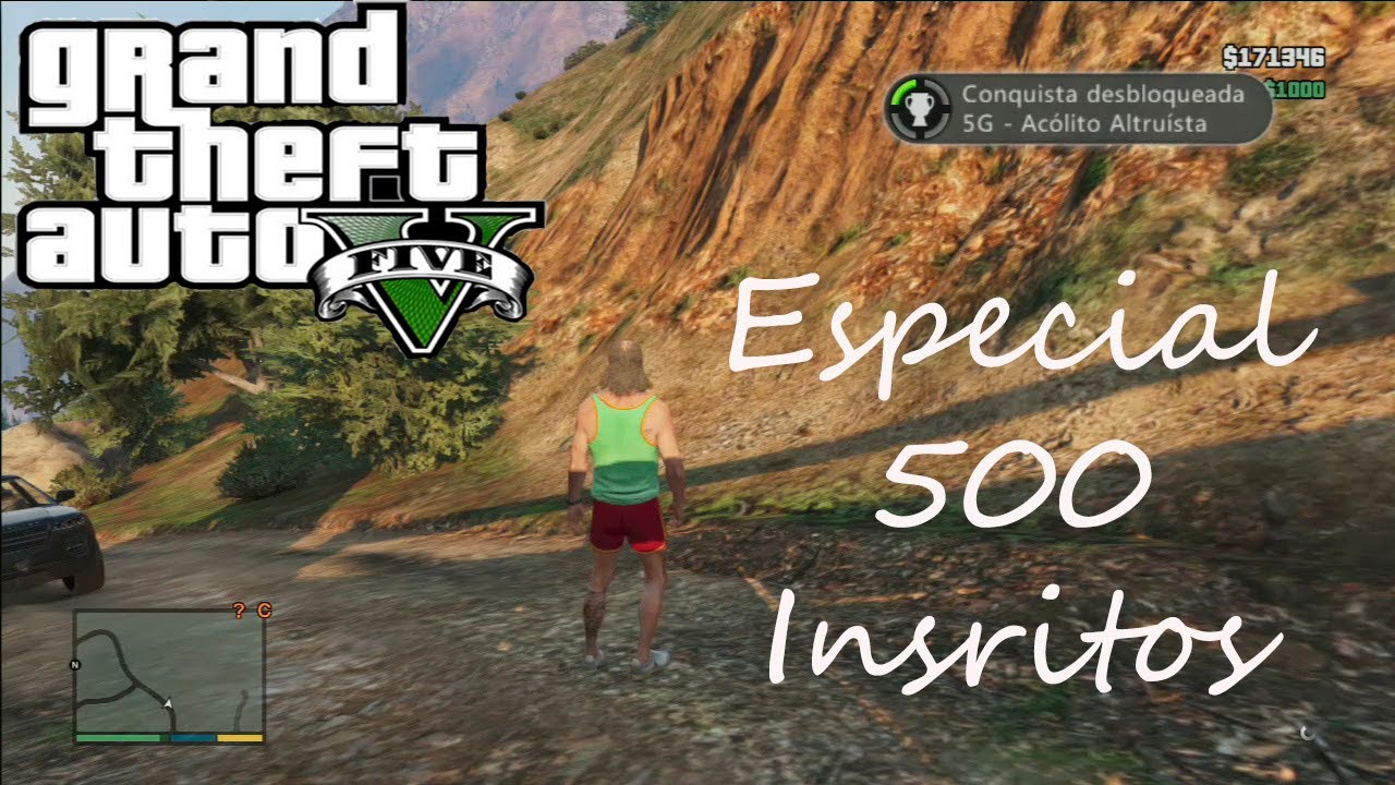 GTA V Conquista/Troféu - Acólito Altruísta/Altruist Acolyte + Especial 500 Inscritos pt-br