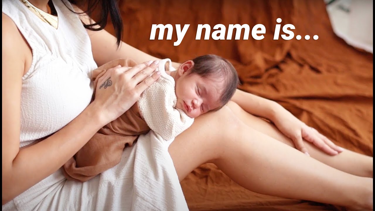 Раскрытие имени ребенка и фотосессия новорожденного 👶🏻