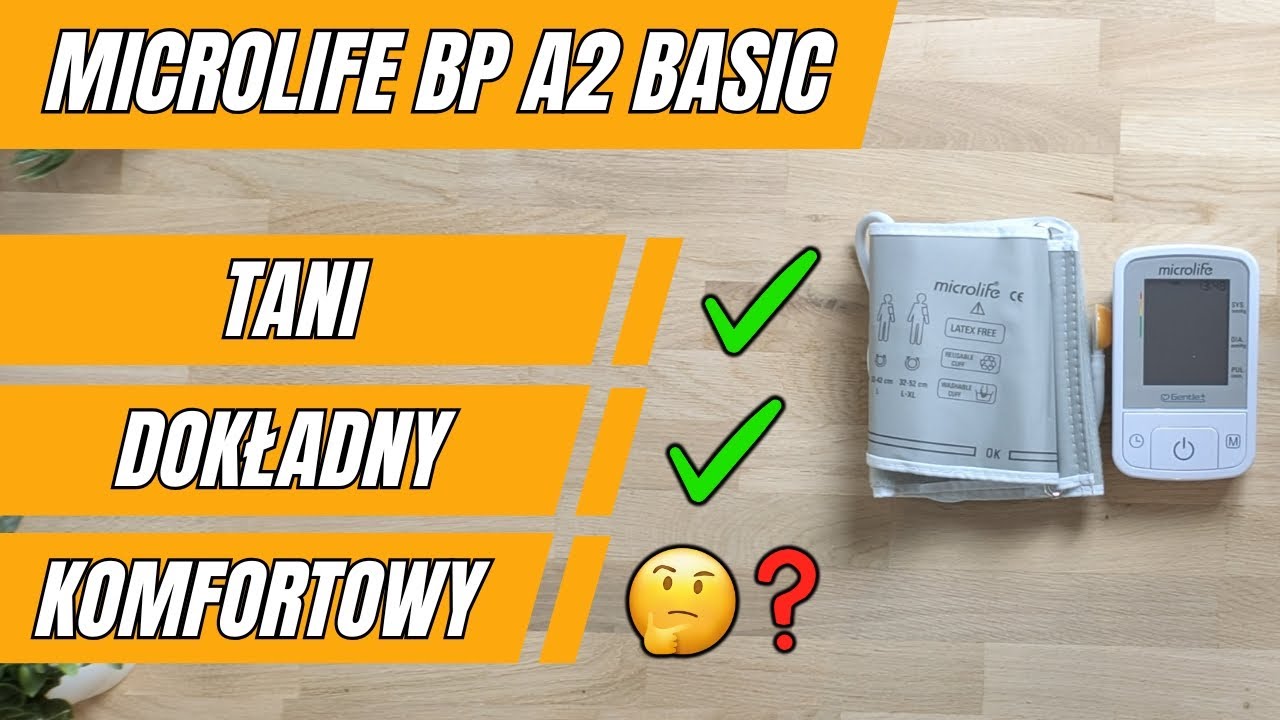 Ciśnieniomierz Naramienny Microlife BP A2 Basic [RECENZJA] - TANI i Dokładny