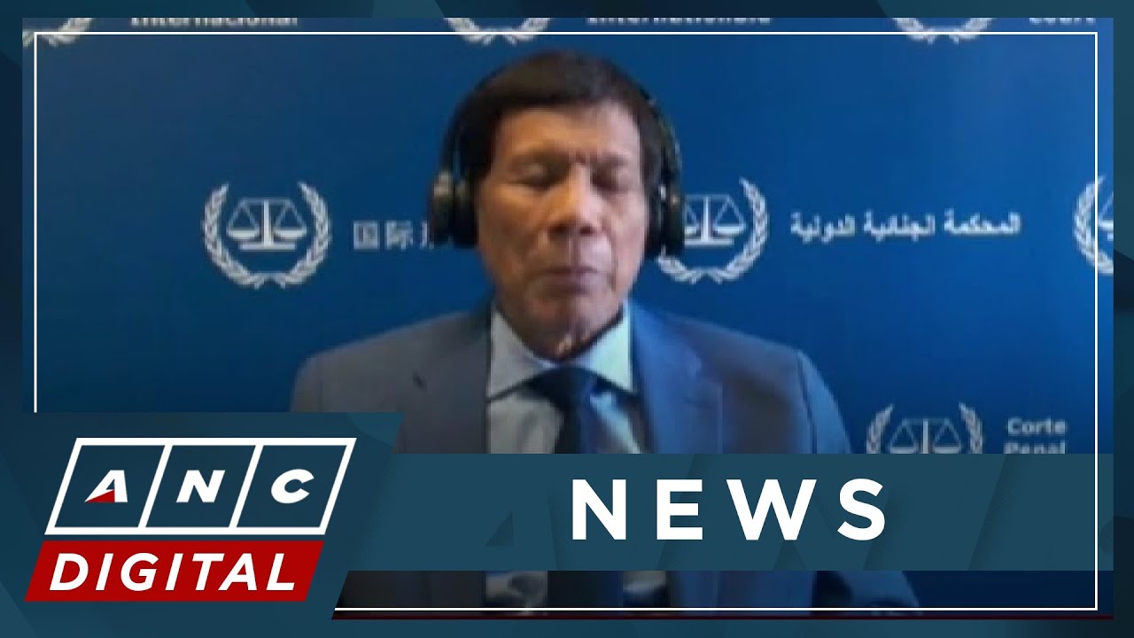 ICC: Ex-Pres. Duterte remains in Hague detention facility | ANC