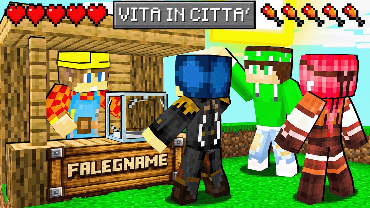 HO RUBATO il LAVORO DI NICO! - VITA IN CITTA MINECRAFT ITA EP12