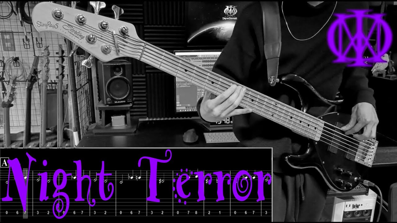 DreamTheater - Night Terror / Bass cover + Tabs