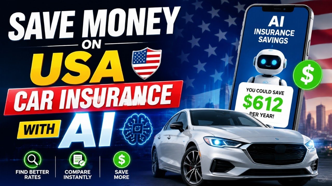 Best AI Tools for USA Car Insurance | Save More | AI Tricks That Actually Work!