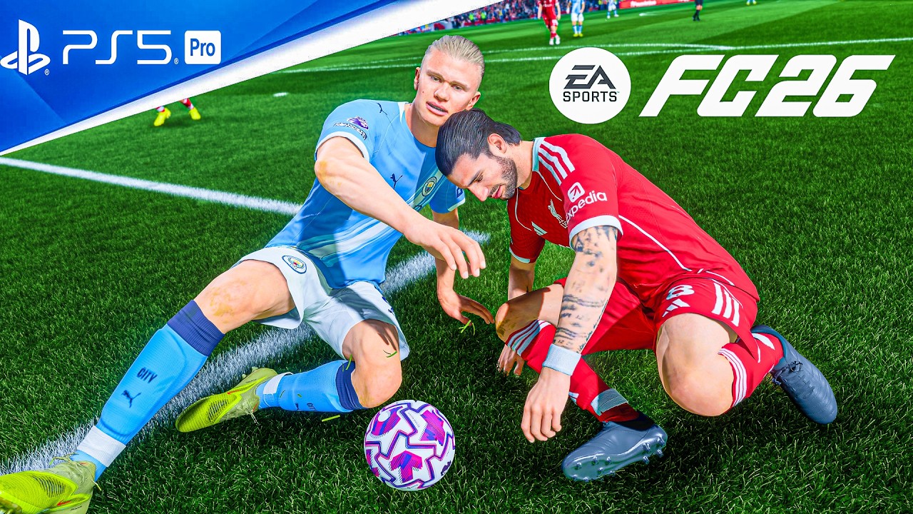 FC 26 | Liverpool vs Manchester City | Premier League Gameplay | PS5 Pro™ | 4K60