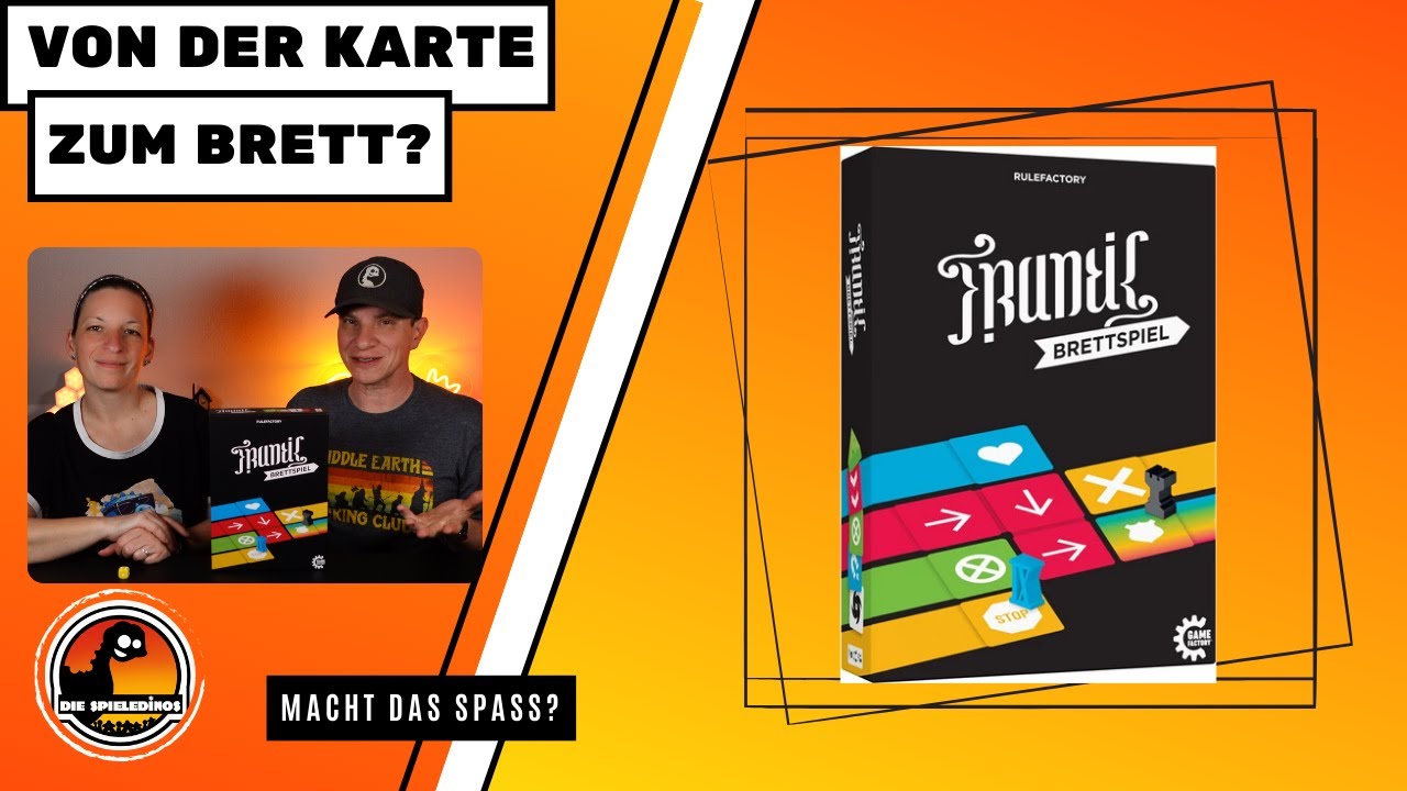 Frantic Brettspiel - Regeln - Abl&auml;ufe - Fazit