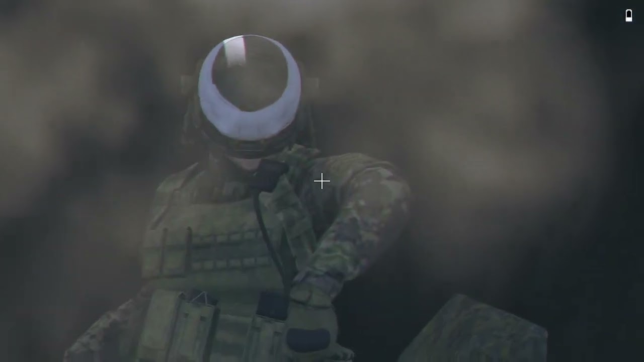 Kamikaze drone, simulation game, infantry in trench