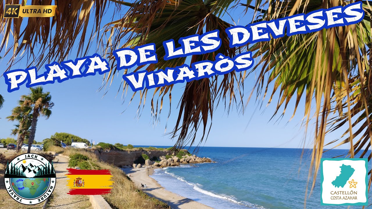 PLAYA de les DEVESES - Cala VINAROS | Spain | 4K UHD