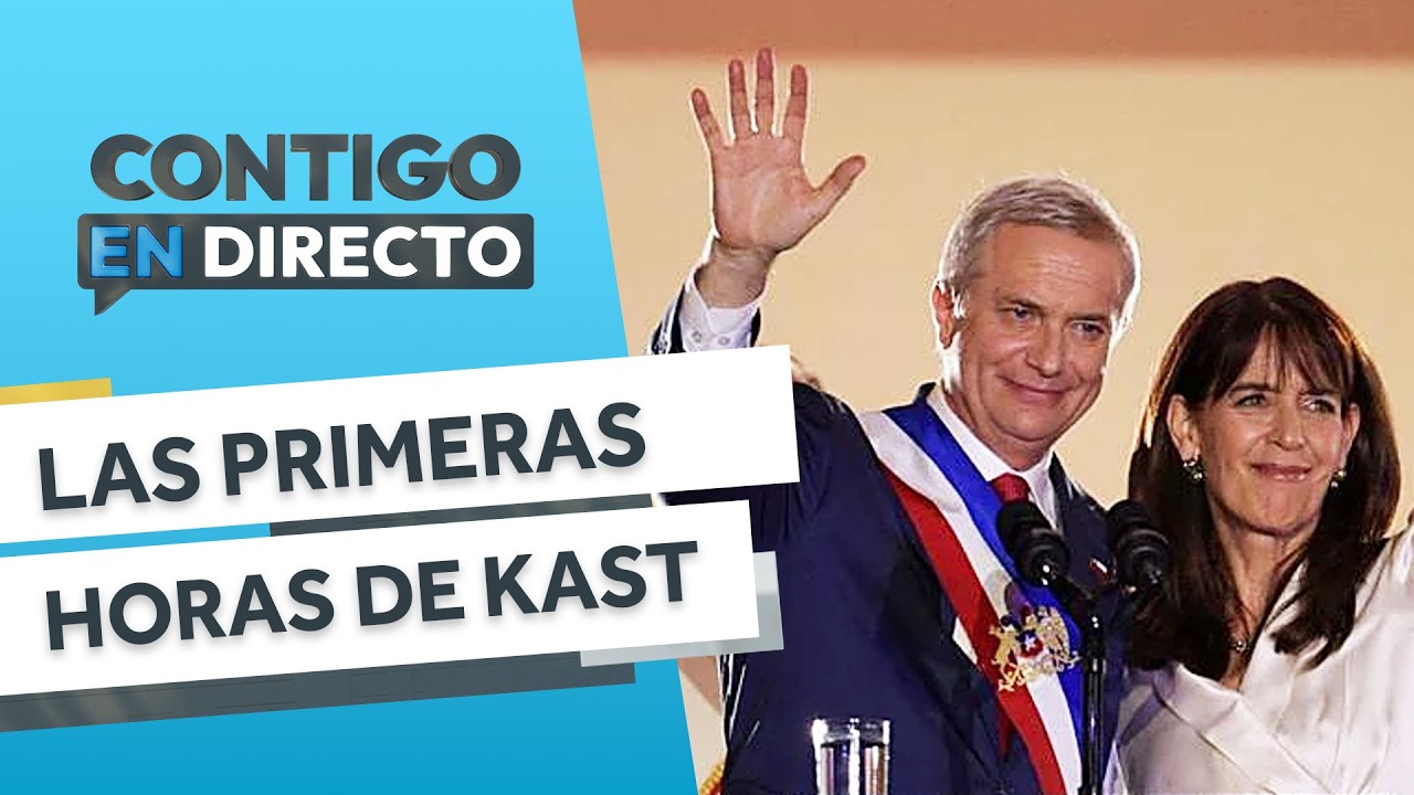 PRIMERA DAMA DIO ALMUERZO: Las primeras horas de Kast como presidente - Contigo en Directo