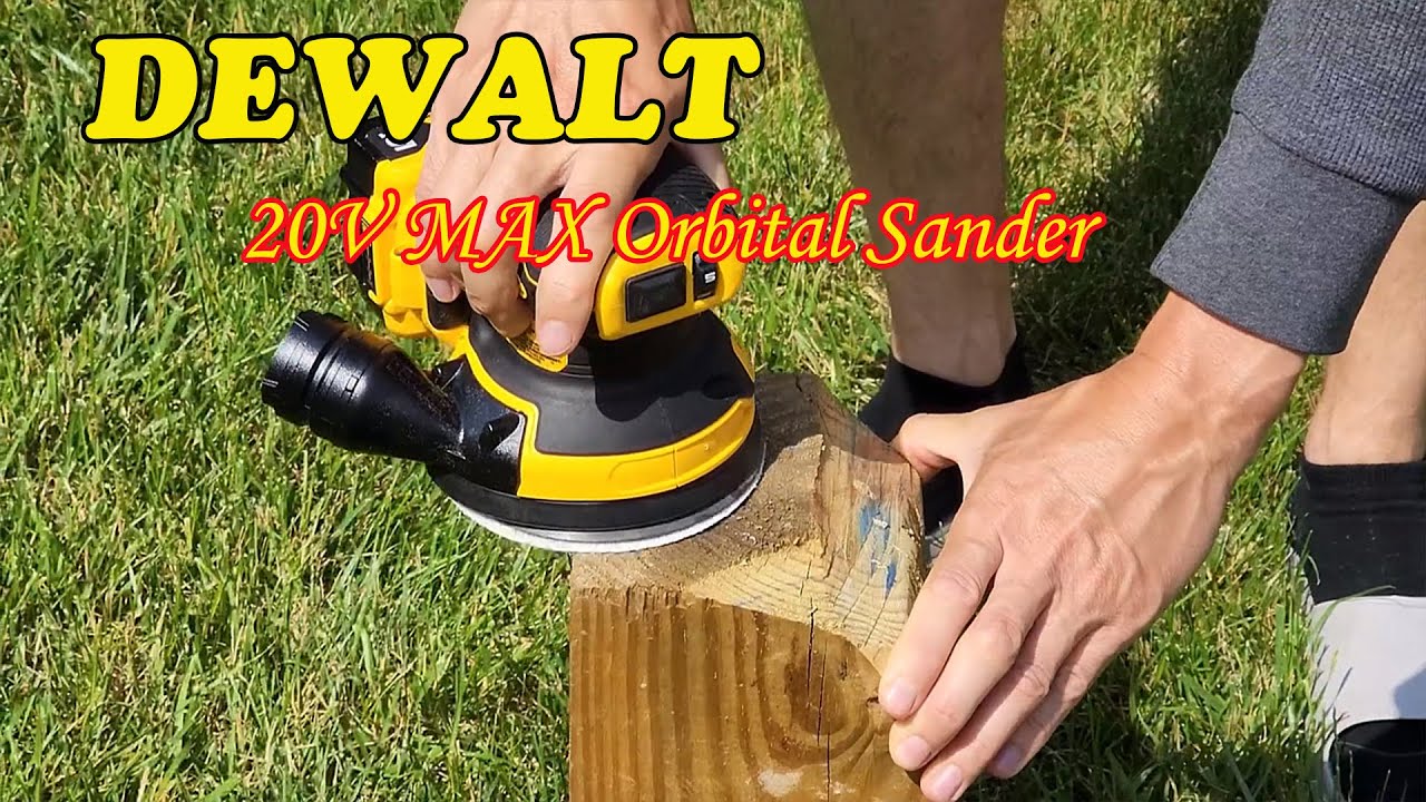 DEWALT DCW210B Orbital Sander Review – Is It the Best Cordless Sander for the Job?