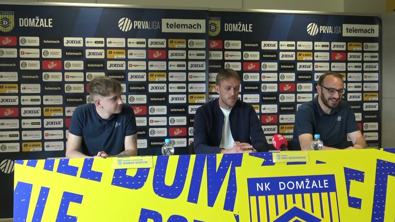 Novinarska konferenca NK Domžale - Predstavitev novega trenerja in kadrovskih sprememb