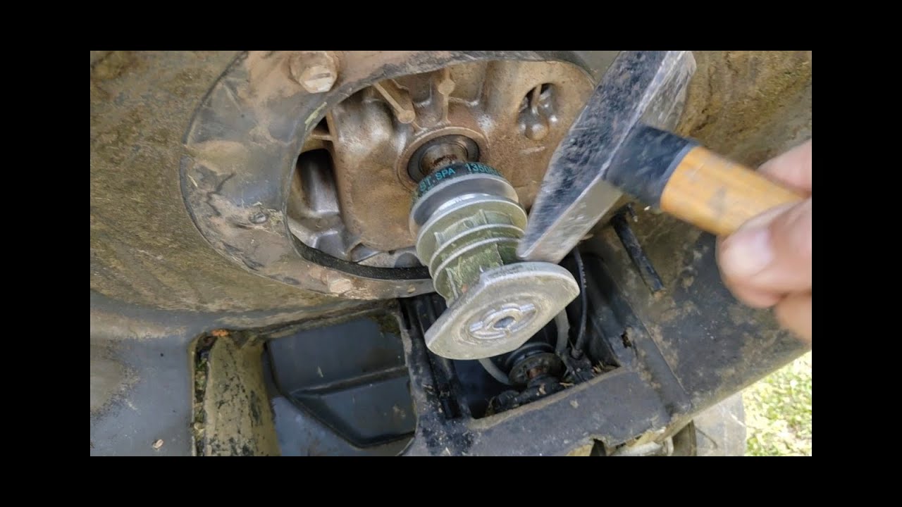 Stiga önjáró fűnyíró, hajtás hiba elhárítása