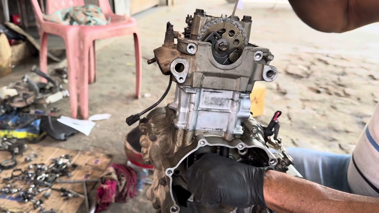 Yamaha R15 vs3 full engine blok kits piston ring fitting