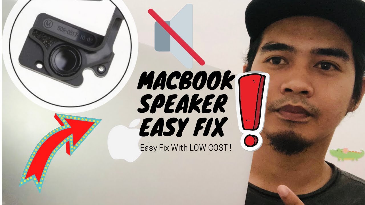 SUPER EASY MACBOOK PRO'S SPEAKER FIX !!! | CHEAP FIX | FIX RATTLING SOUND | ENGLISH LANGUAGE