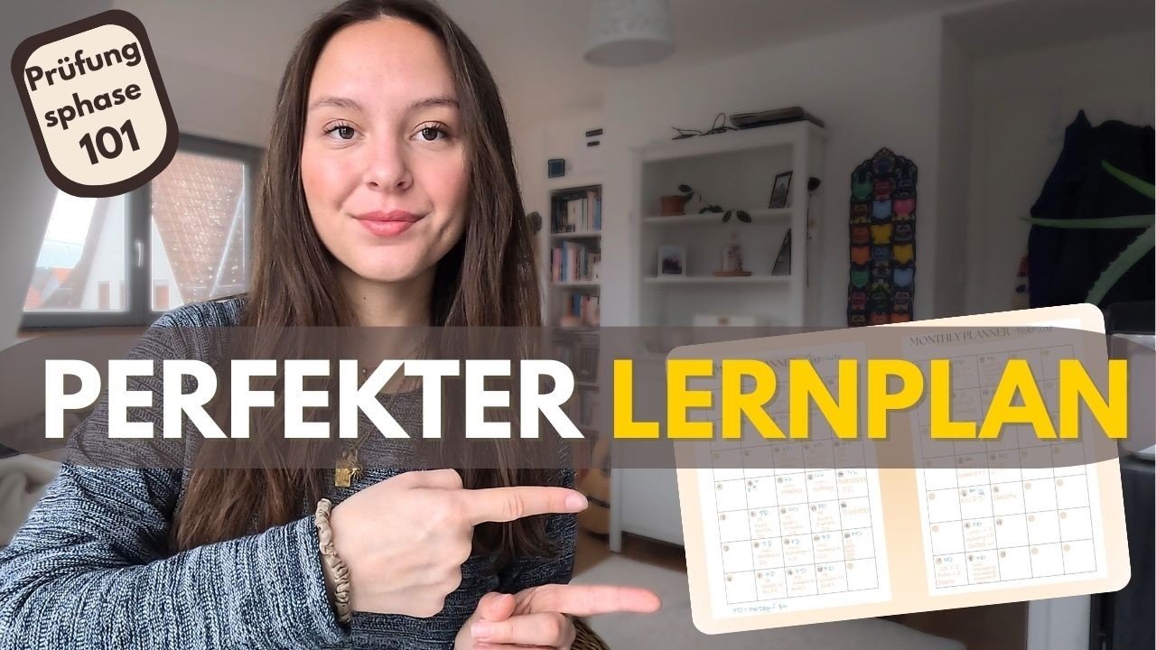 In 30 Min zum Lernplan: So planst du effektiv f&uuml;r Uni & Klausuren // Pr&uuml;fungsphase 101