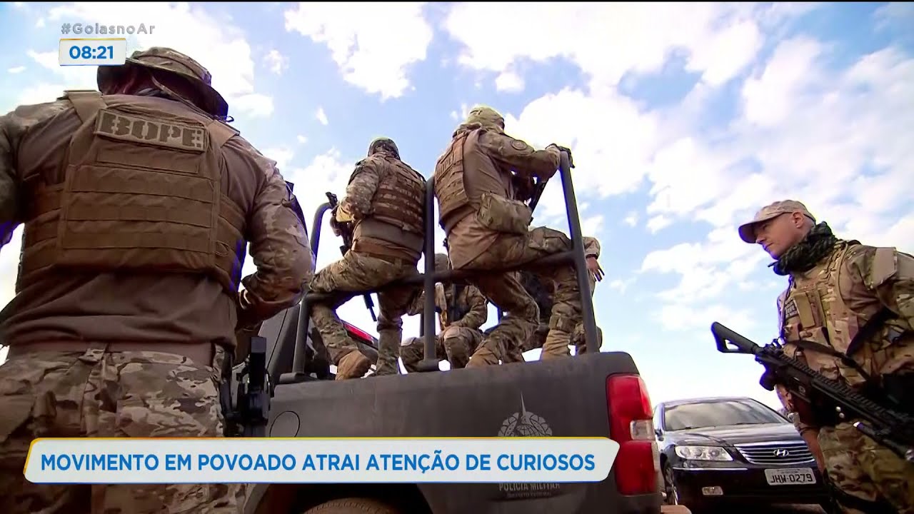 CASO LÁZARO: MOVIMENTO EM POVOADO ATRAI ATENÇÃO DE CURIOSOS