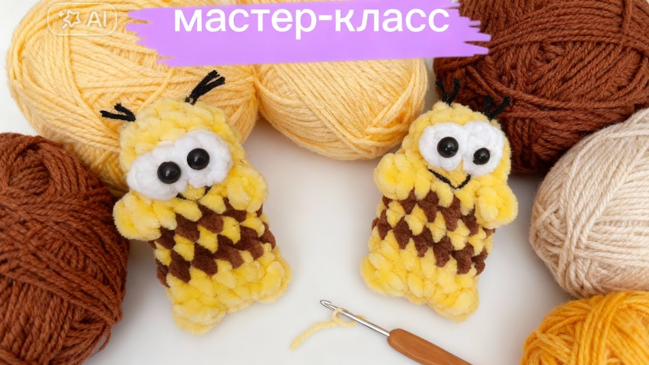 Твоя карманная антистресс-пчелка 🐝💛