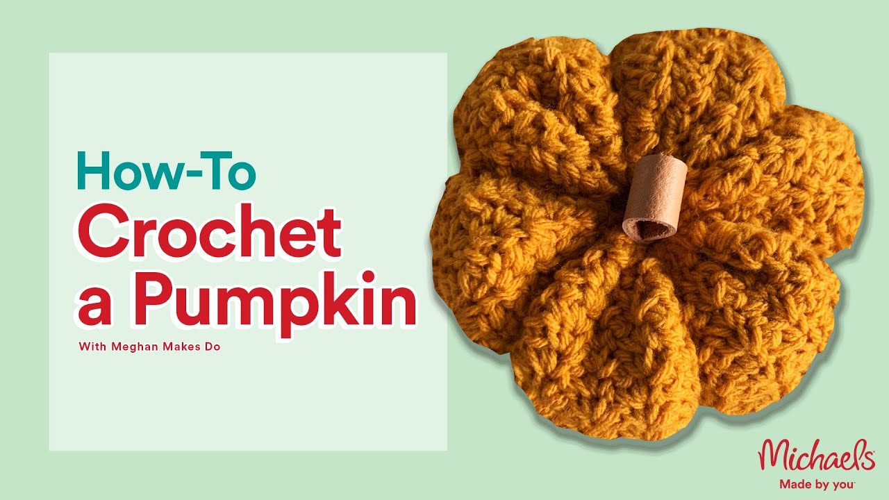 How to Crochet a Pumpkin | Halloween Decorations | Michaels