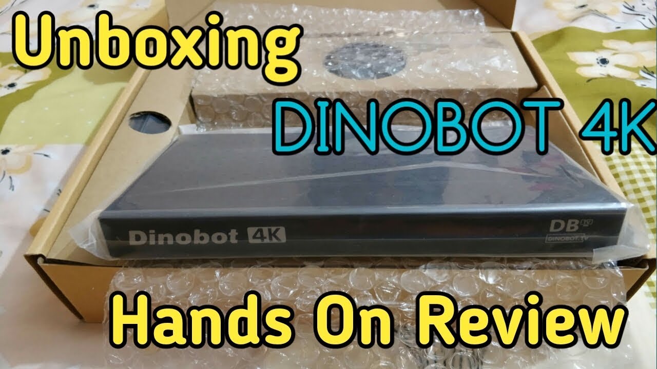 Unboxing & Review Dinobot 4K Android 7 0 Enigma 2