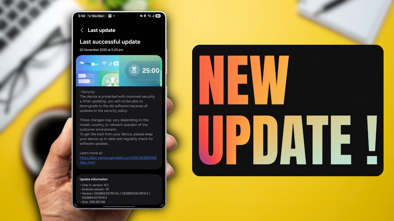 New Update FINALLY Arrives on Latest Samsung Galaxy Phones !