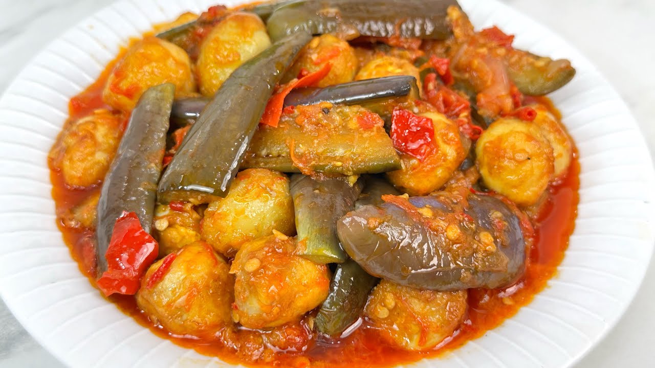 SUMPAH TERONG BALADO BUATANKU ENAK POLL !! WAJIB COBA SIH