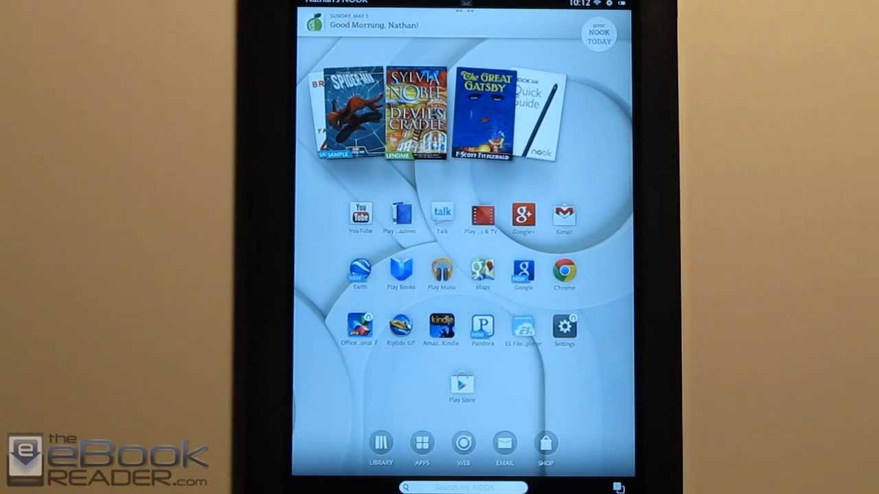 Nook HD+ with Google Play Review + Tips