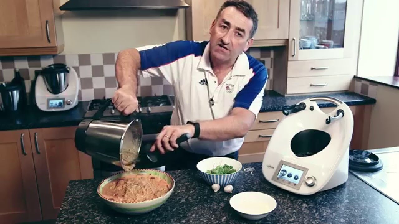 High Protein Chicken and Beetroot Risotto (Nigel Mitchell) - Thermomix ® TM5 Recipes