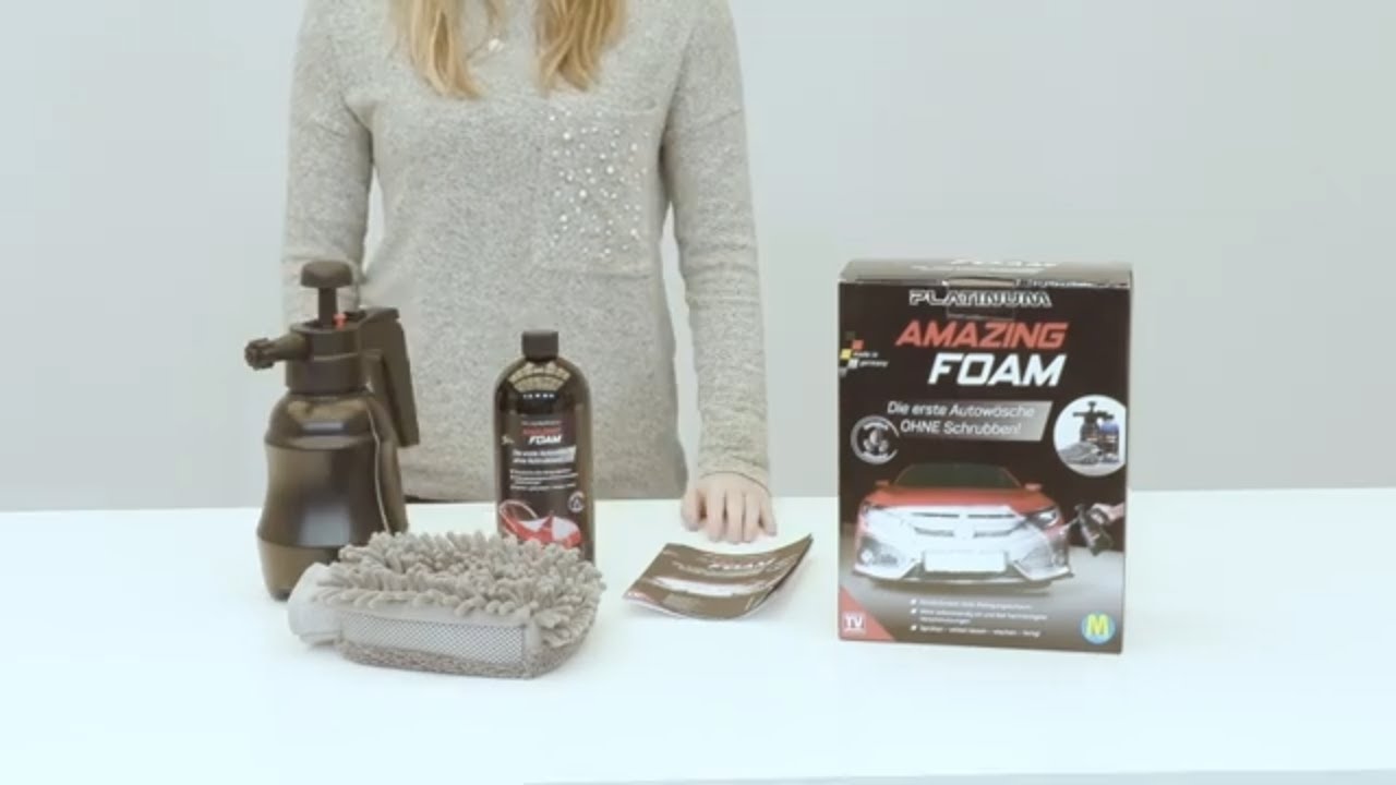 Platinum Amazing Foam  | Anwendervideo | MediaShop. TV
