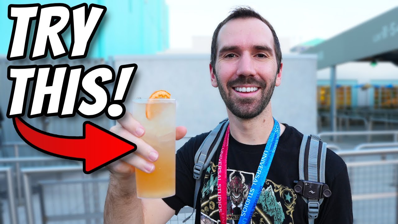 The MOST UNIQUE Drinks At Halloween Horror Nights!