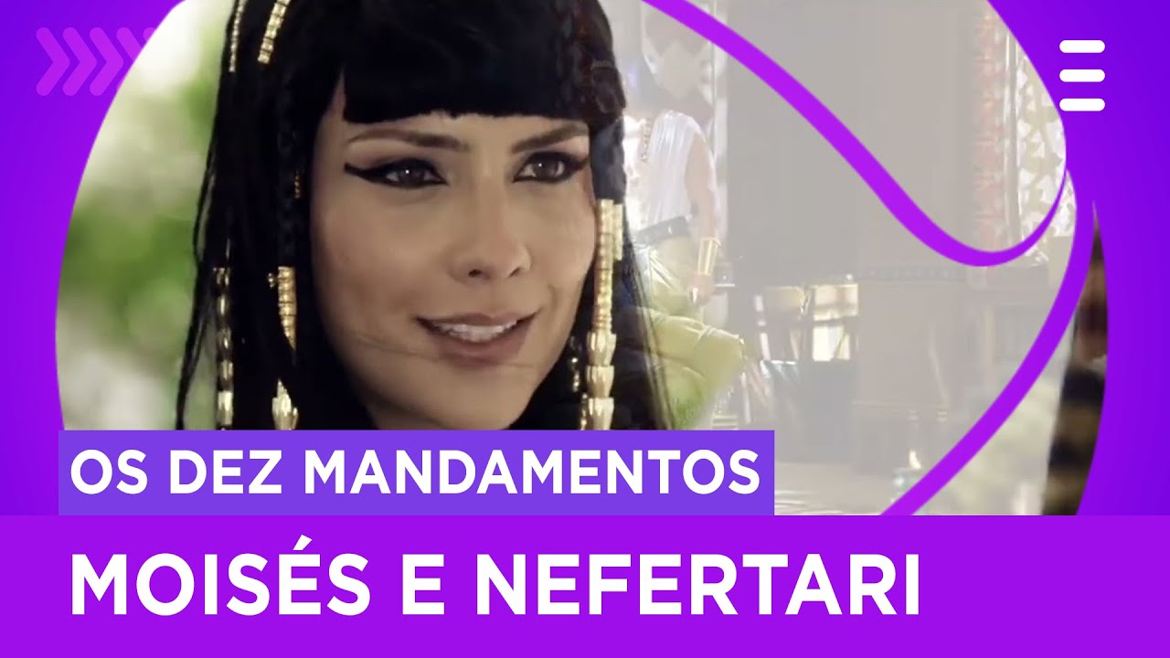 Moisés e Nefertari saem para um passeio no Nilo - 'Os Dez Mandamentos'
