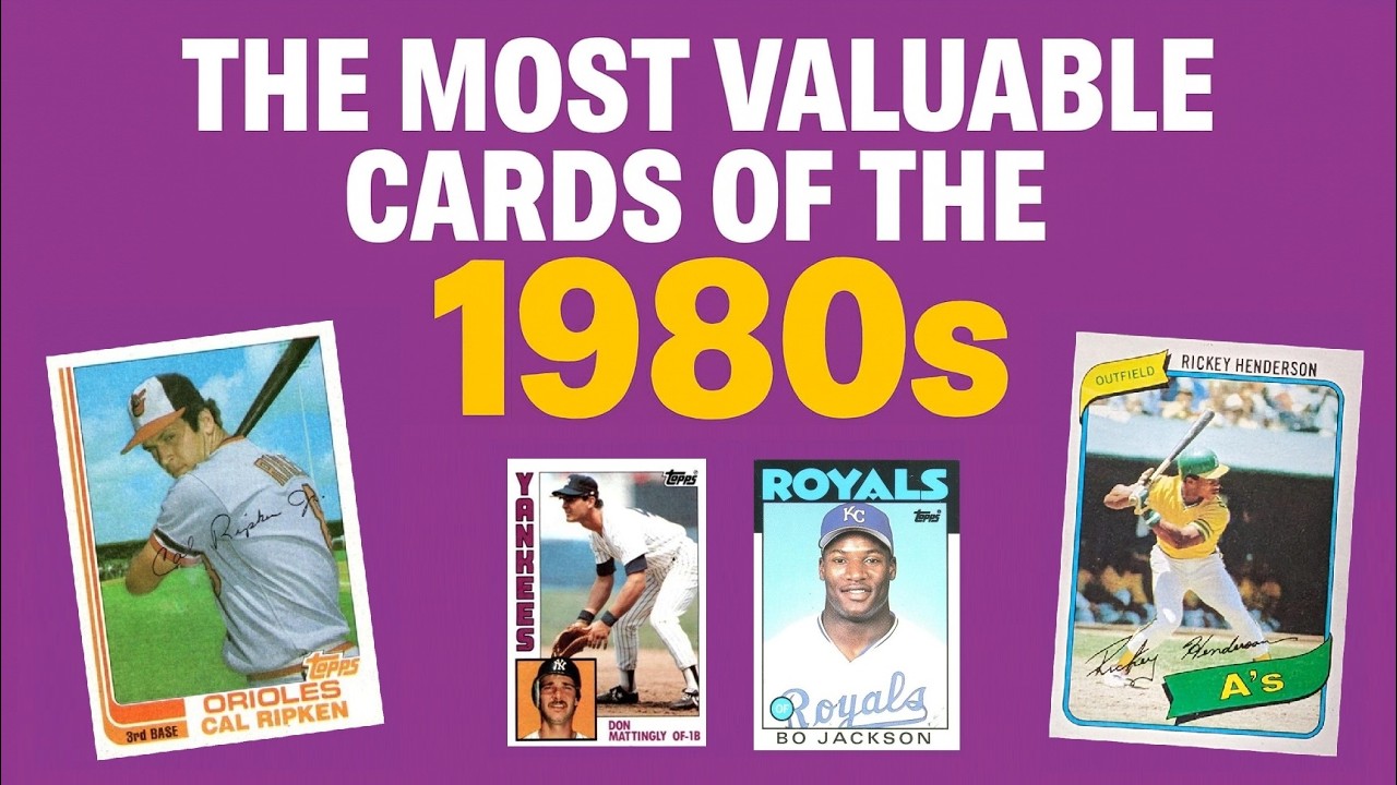 Top 10 Most Valuable 1980s Baseball Cards –Which Ones Do You Have?
