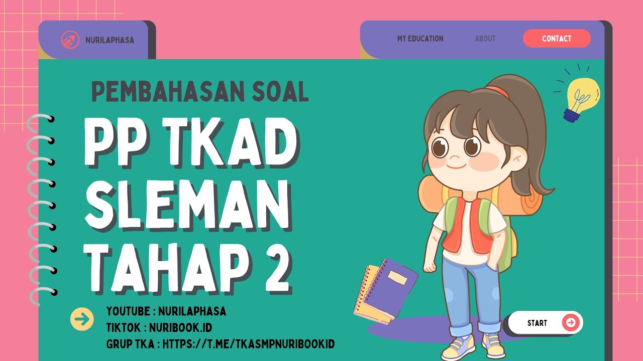 Pembahasan PPTKAD Bahasa Indonesia Sleman Tahap 2 | Bag. 2