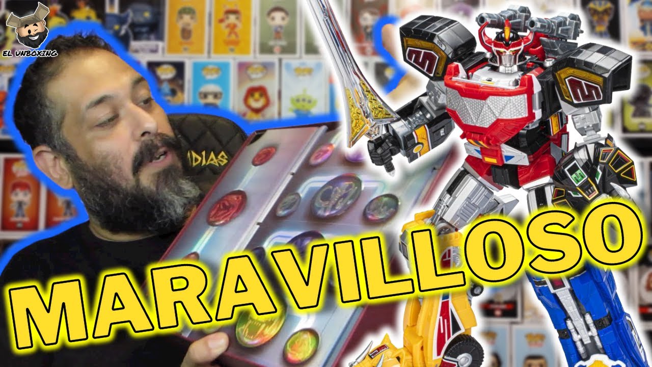 IMPONENTE figura de los Power Rangers | Zord Ascension Project: DINO MEGAZORD