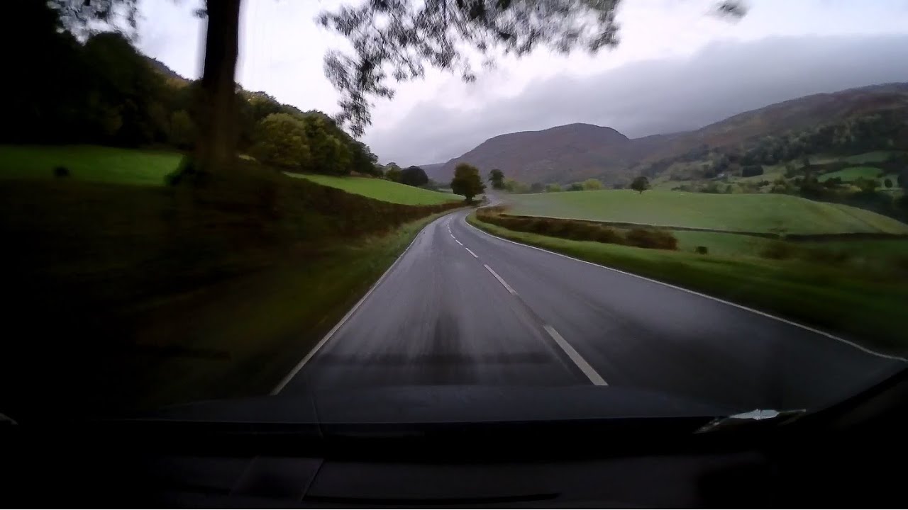 Morning car ride from Shropshire to North Wales.