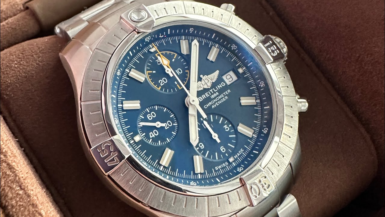 Надежный друг на запястье. Обзор Breitling avenger 45 chronograph 