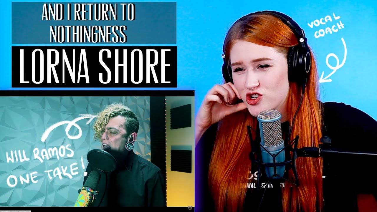 Lorna Shore.... WILL RAMOS ONE TAKE And I Return To Nothingness | Vocal Coach Reaction/Analysis
