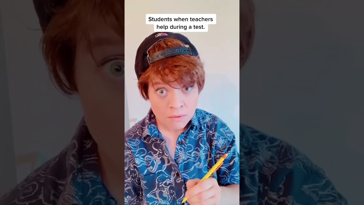 Students When Teachers Help During A Test