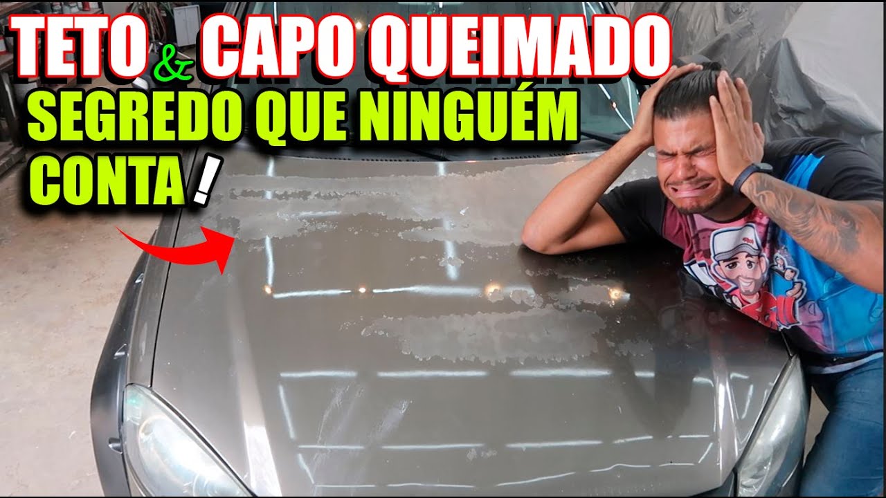 TETO E CAPO QUEIMADO - N&Atilde;O ADIANTA PINTAR E NEM POLIR SE N&Atilde;O FAZER ISSO...