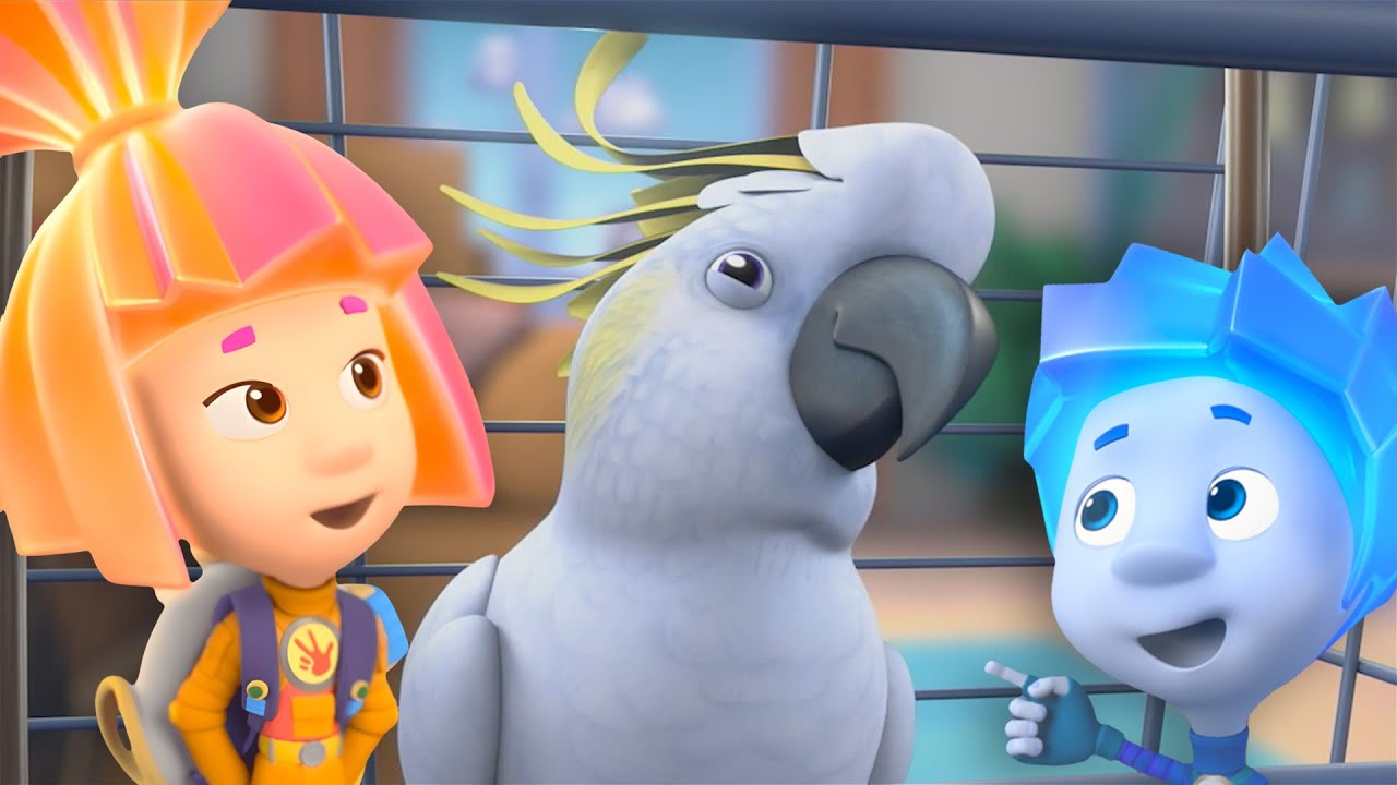 Der Papagei 🦜| Die Fixies | Videos für Kinder: Spaß und Lernen!