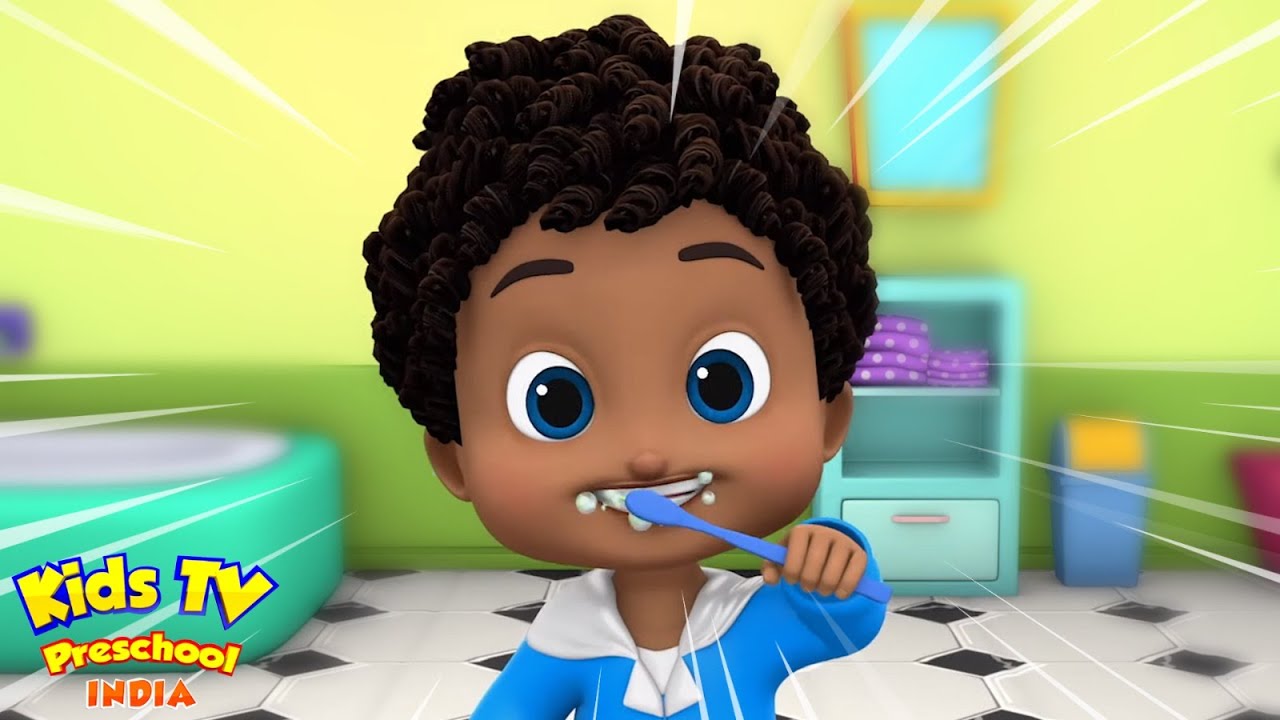 This Is The Way, Bath Song +हिंदी मजेदार बालगीत, Nursery Rhymes in Hindi by Kids TV