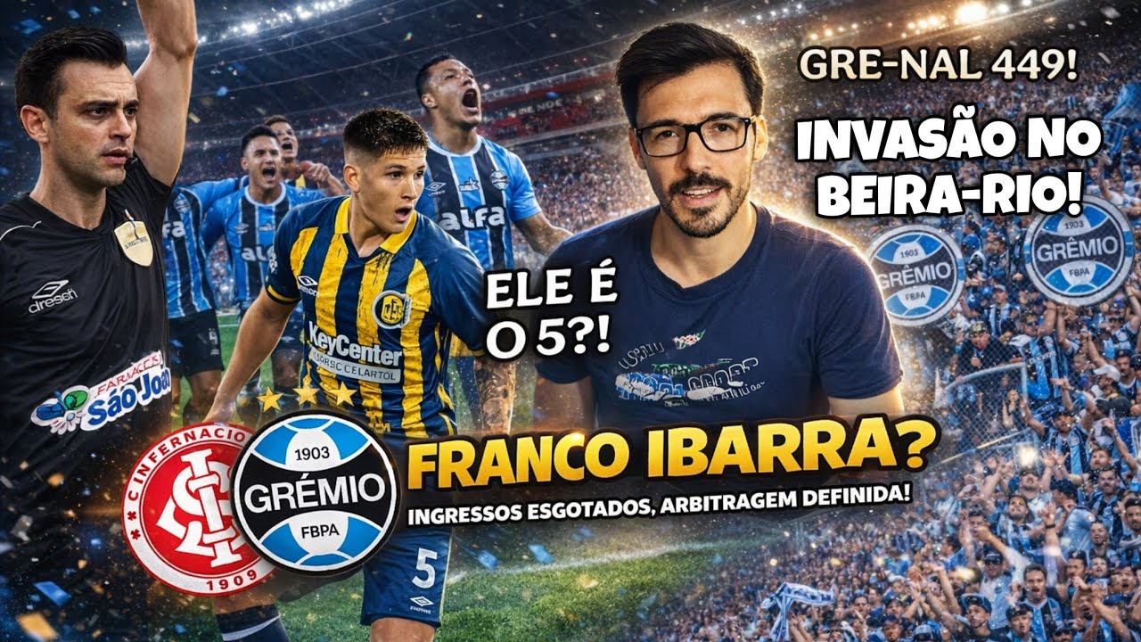 ⚠️🔵 SEGUNDO IMPRENSA ARGENTINA VOLANTE DO ROSÁRIO CENTRAL NEGOCIA COM O GRÊMIO, GRE-NAL, ARBITRAGEM.