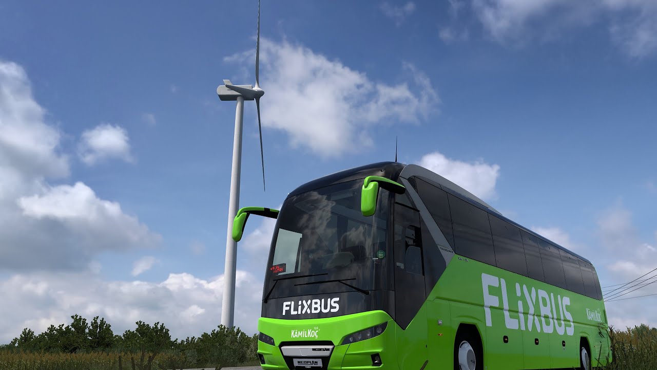 Euro Truck Simulátor 2 Zájazd Segedín - veterný park Kovačica ( Neoplan New Tourliner C13)