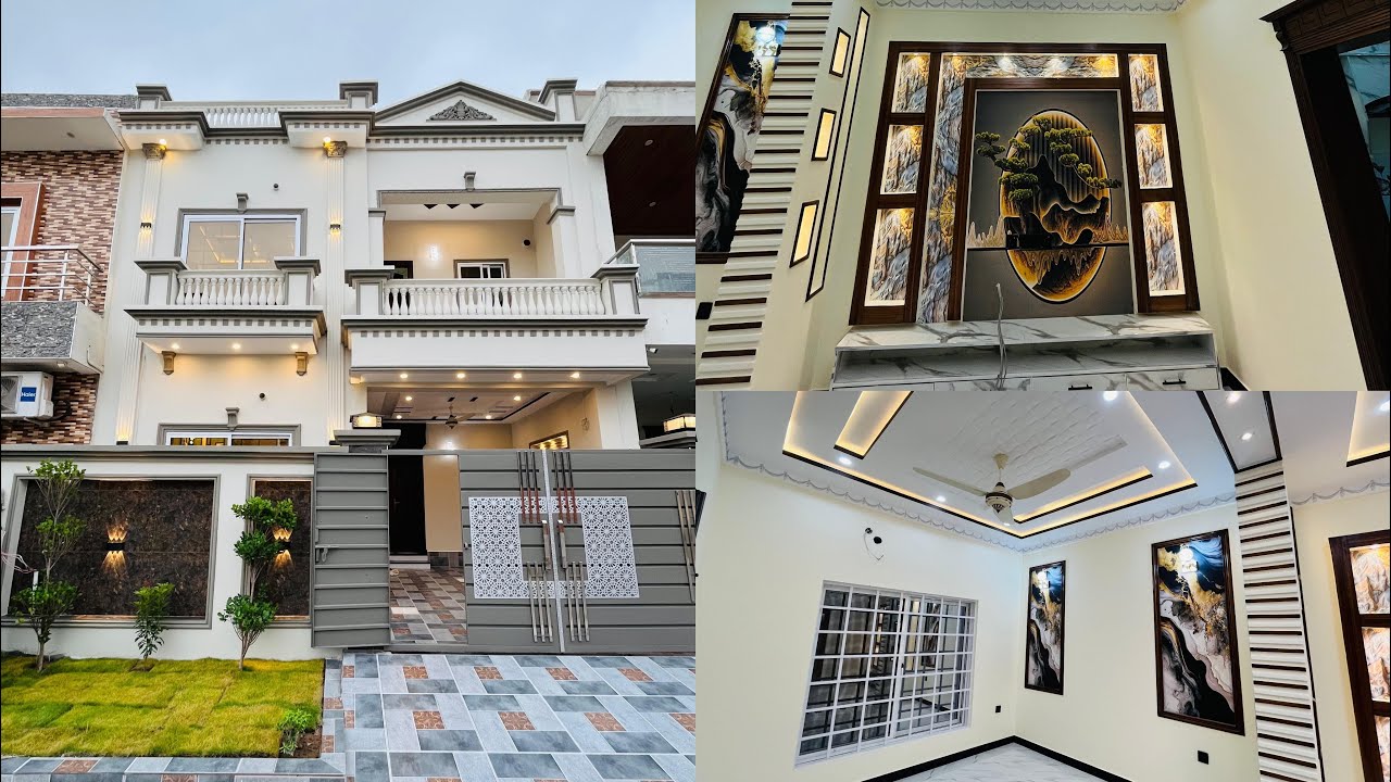 5 Marla Beautiful Modern Design House For Sale | Citi Housing Jhelum🇬🇧