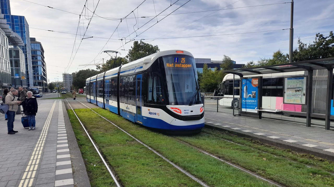 Amsterdam Trams In Action September 2025.