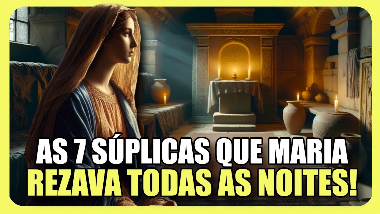 Descubra os 7 Pedidos Que a Virgem Maria Fazia a Deus Para Que Possa Aplic&aacute;-los Em Sua Vida!