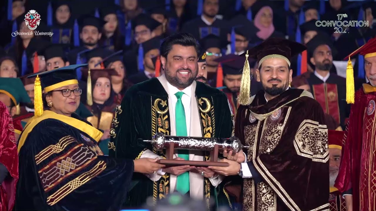 17th Convocation 2026 | Conferment of Honorary Doctorate to Mr. Jerjees Seja | Greenwich University