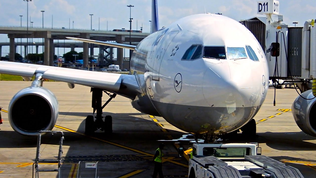 Dallas/Fort Worth (DFW) Time-Lapse - Lufthansa - Airbus A330-300 & More - Time-Lapse Series Ep. 10