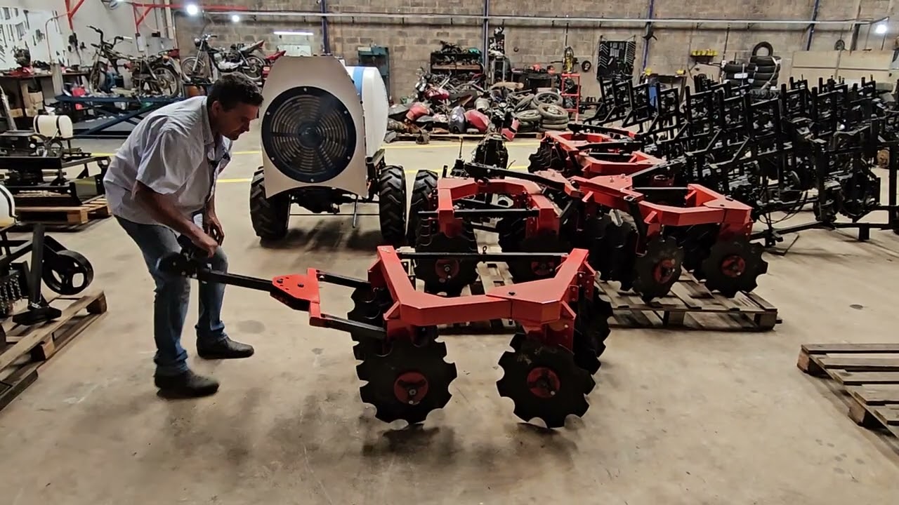 ENTREGA TÉCNICA MINE GRADE ARADORA JC TRICICLOS AGRICOLAS